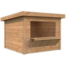 Palmako Gartenhaus Lenna 3 x 3 m Braun