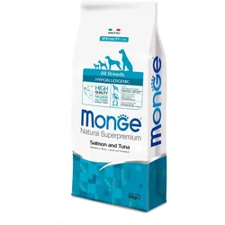 MONGE Hypoallergenic Lachs und Thunfisch 12kg