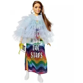 Barbie Extra im Regenbogen-Kleid