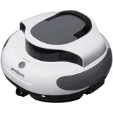 POOLPURE 2026 Poolroboter Akku: Kabelloser Poolsauger mit 100 Min. Laufzeit, Automatischer Poolreiniger für Flache Aufstellbecken bis 90m2, IPX8, Dual-Motor & Abnehmbare Lenkrollen