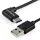 Startech StarTech.com USB-A auf USB-C Kabel, rechts gewinkelt, St/St, 1m, USB 2.0 Kabel, USB Typ-C, USB A zu USB-C Kabel