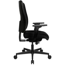 TOPSTAR Sitness Open X Deluxe Polster mit Schiebesitz mit Armlehnen schwarz