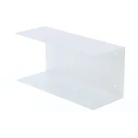 JAN KURTZ Wandregal Fleur 50 x 23 x 19 cm Weiß