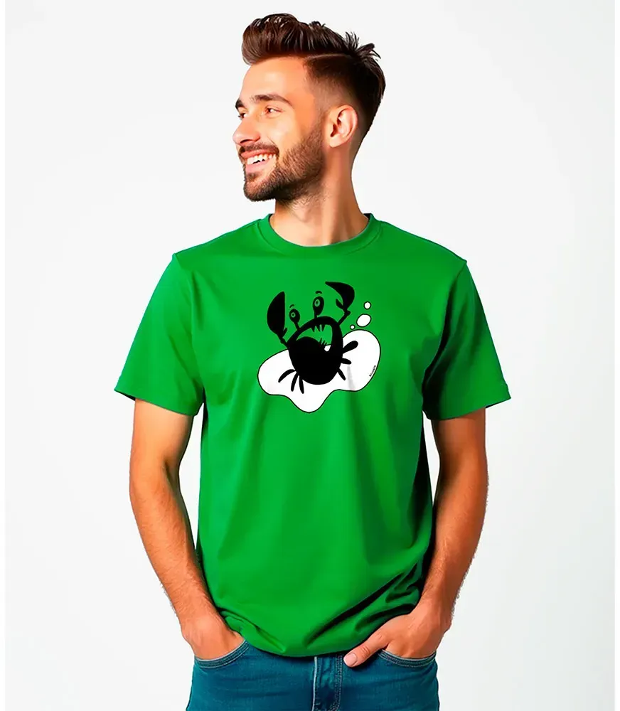 Kruskis Crab Kurzarm-t-shirt - Green - M