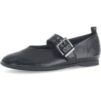 Gabor Ballerinas für Damen, schwarz, Größe 38 1⁄2 EU / 5,5 UK