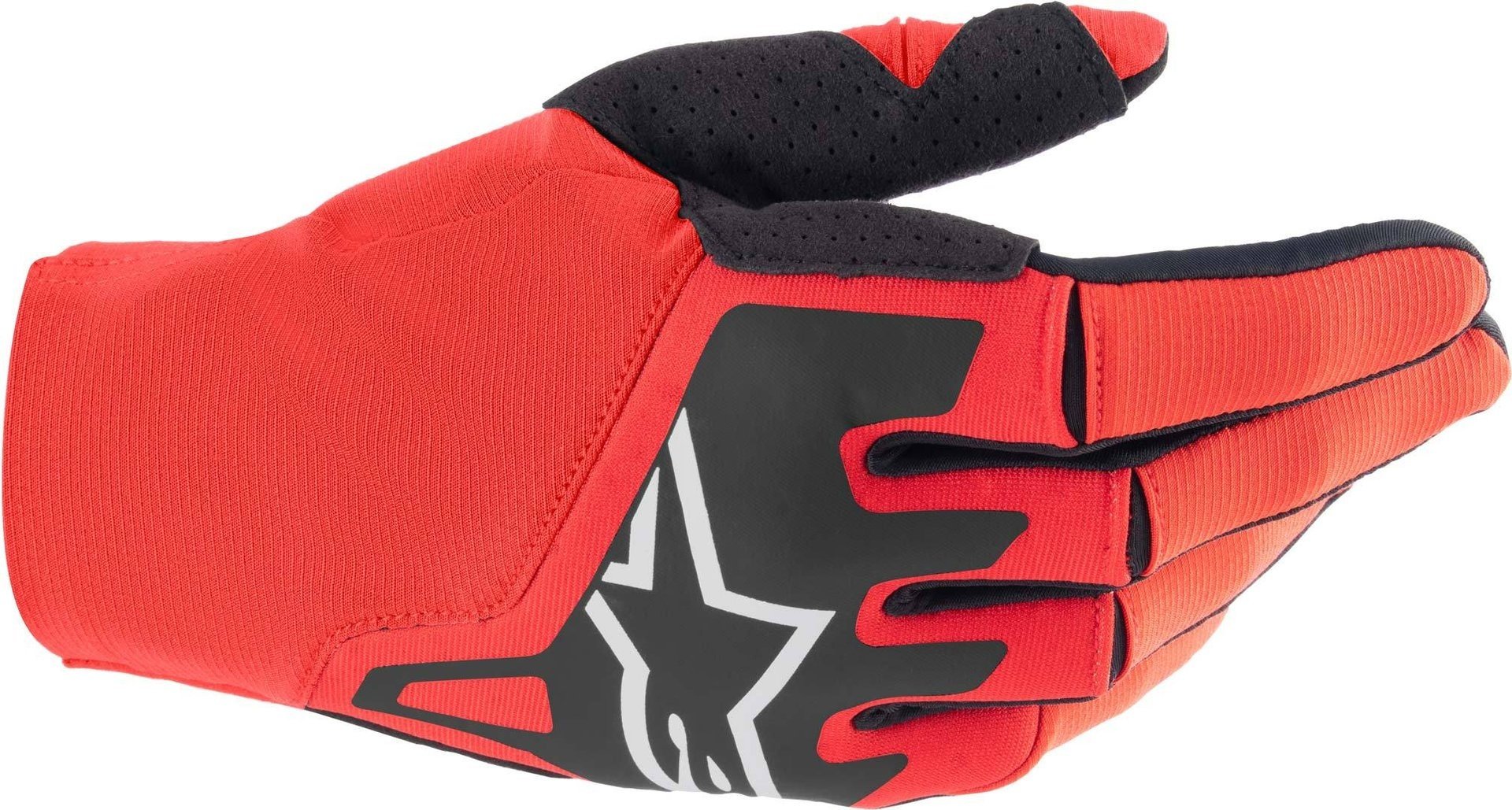 Alpinestars Techstar Motorcross handschoenen, zwart-rood, M Voorman