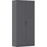Rauch MINOSA Mehrzweckschrank 91 x 197 x 41 cm Grau