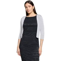 Vera Mont Strickjacke grau/silber XL