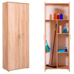 Inter Link Mehrzweckschrank Besenschrank Arconati - versch. Ausführungen - Sonoma Eiche Nachbildung