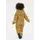 ZigZag Schneeoverall ZIGZAG "Vally", Mädchen, Gr. 128, EURO-Größen, beige (hellbraun), 100% Polyester, lang, Overalls, mit wasser- und winddichter TPU-Membran