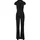 URBAN CLASSICS Damen Ladies Velvet Jumpsuit Black XL - XL