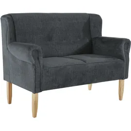 Home Affaire Küchensofa HOME AFFAIRE "Moro", blau (ocean), B:142cm H:99cm T:73cm, Microfaser in Antiklederoptik (100% Polyester), Sofas, in verschiedenen Stoffen und Farben