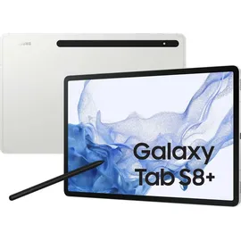 Samsung Galaxy Tab S8+ 12.4" 128 GB Wi-Fi + 5G Silber