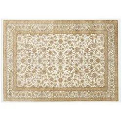 Teppich  Aleyna , beige , Viskose , Maße (cm): B: 240 H: 0,6