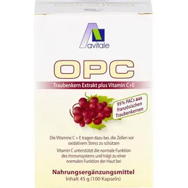 Avitale OPC Traubenkern Vegi Kapseln 100 St