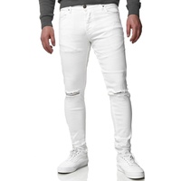 Tazzio Skinny-fit-Jeans »A100« im Destroyed-Look weiß