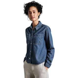 STREET ONE Kurzes Jeanshemd - 44