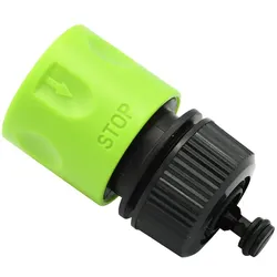 T-MAX Schlauchverbindung mit Anschlag 1/2` Wasserstop Schlauchstück Schlauchanschluss Schnellkupplung