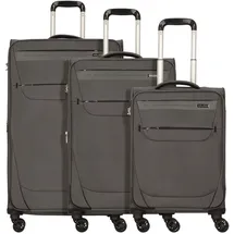 Worldpack Denver Koffer-Set 3-tlg. grau