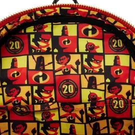 Loungefly Disney Pixar Die Unglaublichen 20. Jahrestag Rucksack - Rot
