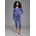 Freizeitanzug OCEAN SPORTSWEAR Damen Gr 46 blau nachtblau angeraute Sweatware Obermaterial 60 Baumwolle Polyester