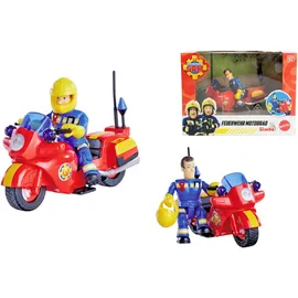 Simba Feuerwehrmann Sam Feuerwehr Motorrad mit Figur