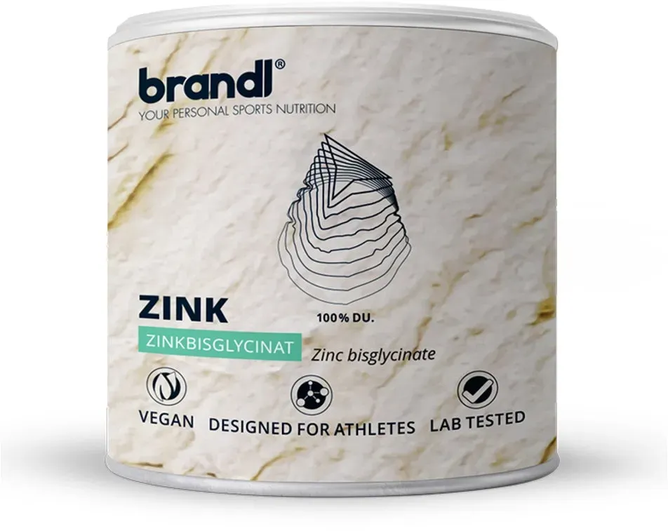 brandl® - Zink Kapseln hochdosiert aus Zink Bisglycinat | Premium-Qualität unabhängig laborgeprüft 120 St