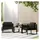 vidaXL Aluminium Loungesessel anthrazit