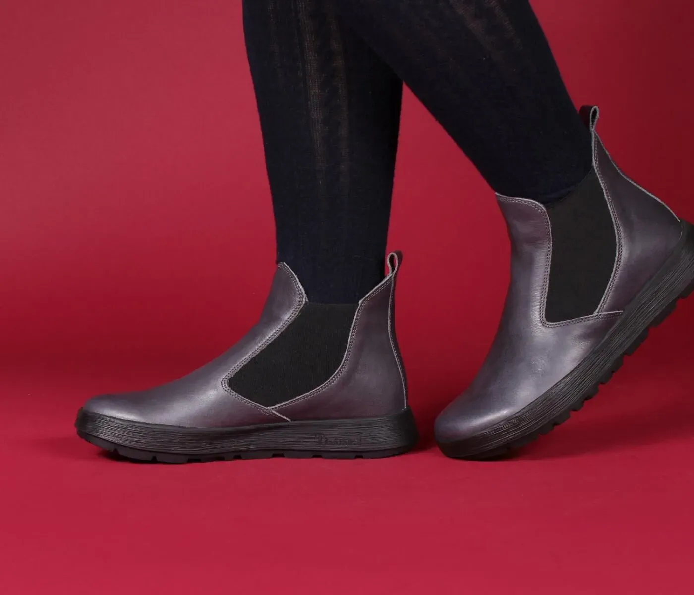 Think Booties grau Comoda mouse 61-2010 Gr.36 - MDA 117