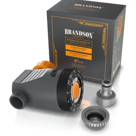 Brandson Bewässerungscomputer elektrisch 0,07 m schwarz