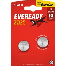 Eveready Knopfzelle CR 2025 3,0 V 2 St.