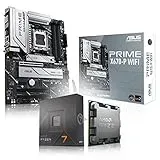 Aufrüst-Kit Bundle Ryzen 9 9900X 12x 5.6 GHz Prozessor, ASUS Prime X670-P WiFi, be Quiet! Dark Rock 4 (Komplett fertig zusammengebaut inkl. Bios Update und Funktionskontrolle)