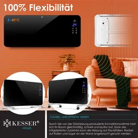 Kesser Heizgerät 2000 W schwarz