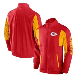 Fanatics Woven Track Jacket rot M