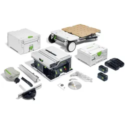 Festool Akku-Tischkreissäge CSC SYS 50 EBI-Set