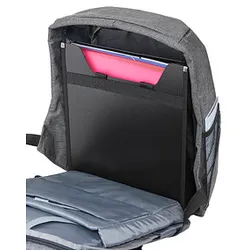 VELOFLEX Rucksackeinsatz VELOBAG® XXL Kunstfaser schwarz/grau