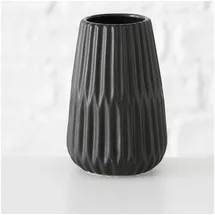 Boltze Vase Esko 2er-Set, schwarz