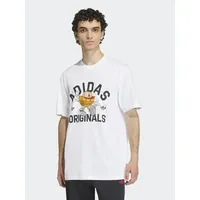 adidas GFX T Print T-Shirt weiß S