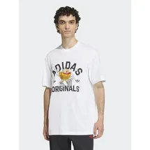 adidas GFX T Print T-Shirt weiß S