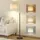 VASAGLE Bogenlampe LFL006BD02 Mattschwarz