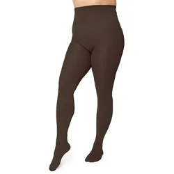 Strumpfhose plus size MS-162 - Chocco - XXL