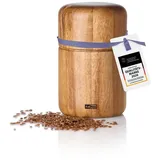 AdHoc Leinsamen- und Sesammühle 10,4 cm Braun unbefüllt