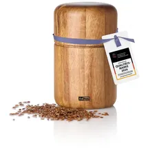 AdHoc Leinsamen- und Sesammühle 10,4 cm Braun unbefüllt