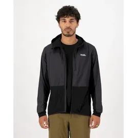 Mons Royale Herren Diversion Merino Wind Jacke (Größe L, schwarz)
