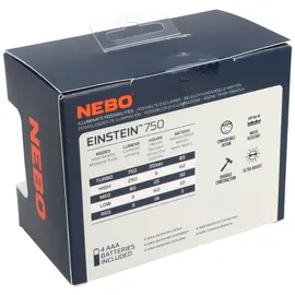 Nebo Tools EinsteinTM 750 Scheinwerfer - Grey - 750 Lumina