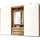 WIMEX Schwebetürenschrank Magic by fresh to go 300 x 216 x 65 cm Beige/Braun/Weiß