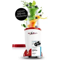 GOURMETmaxx Mr. Magic Standmixer weiß/rot 4 tlg. 250 W