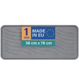 BestLivings Schuhabtropfschale 38 x 78 cm Grau