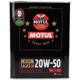 Motul Classic Oil 110621 SAE 20W-50 2 l