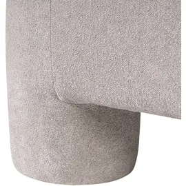 Beliani Sessel Hogbo Stoff 78 x 113 x 93 cm Beige
